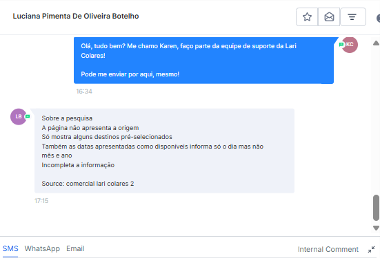 Sistema GPS em operação sequencial